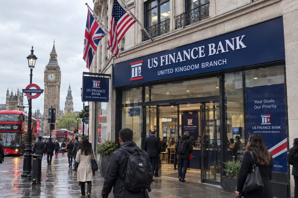 Step 2: US Finance Bank United Kingdom Branch